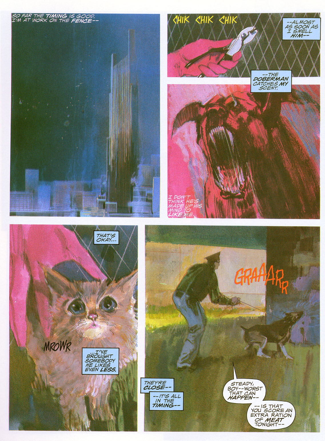 Read online Marvel Graphic Novel comic Issue 24 Daredevil Love & War