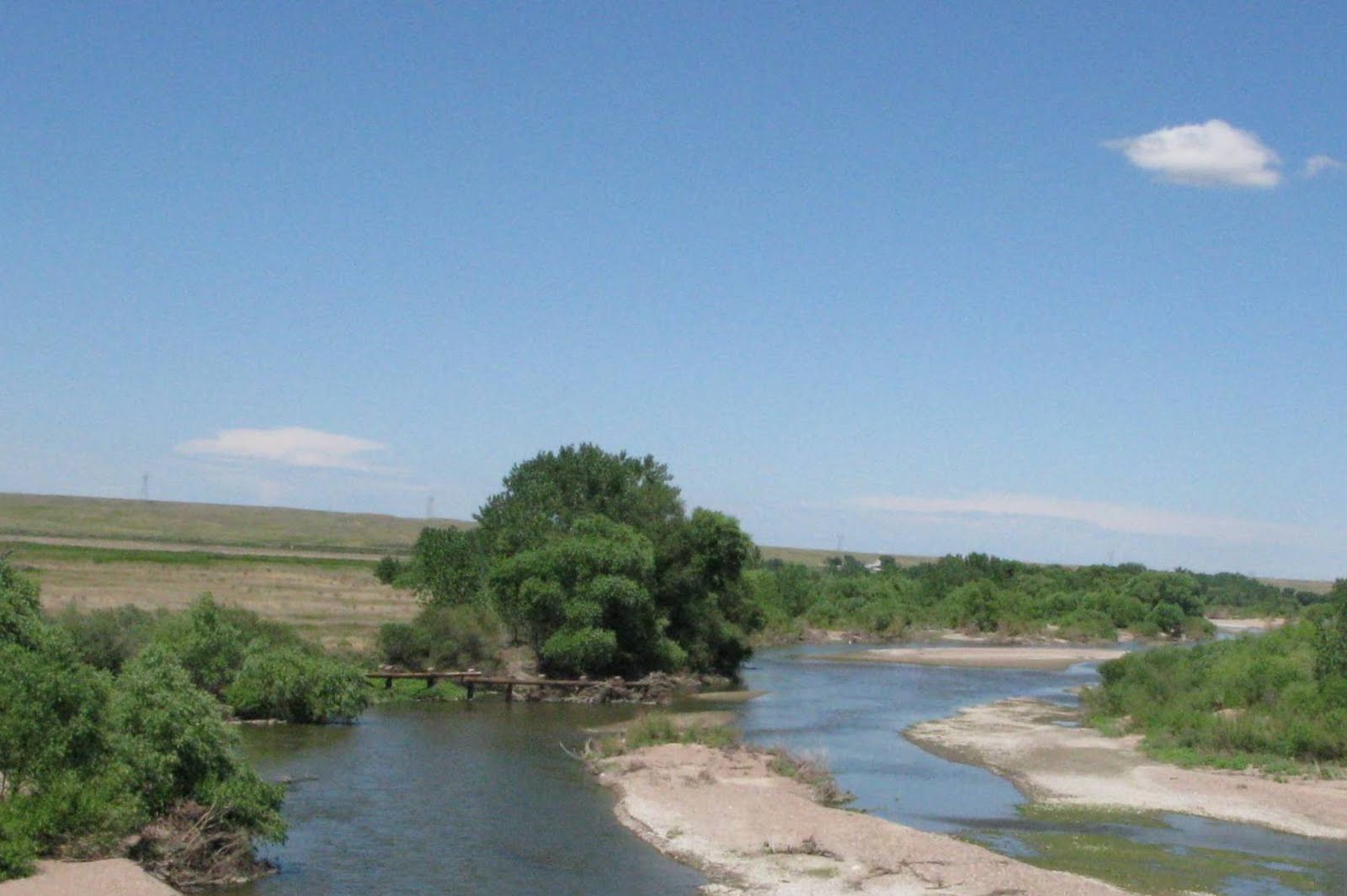Meandering... Meandering along the Platte River in Nebraska