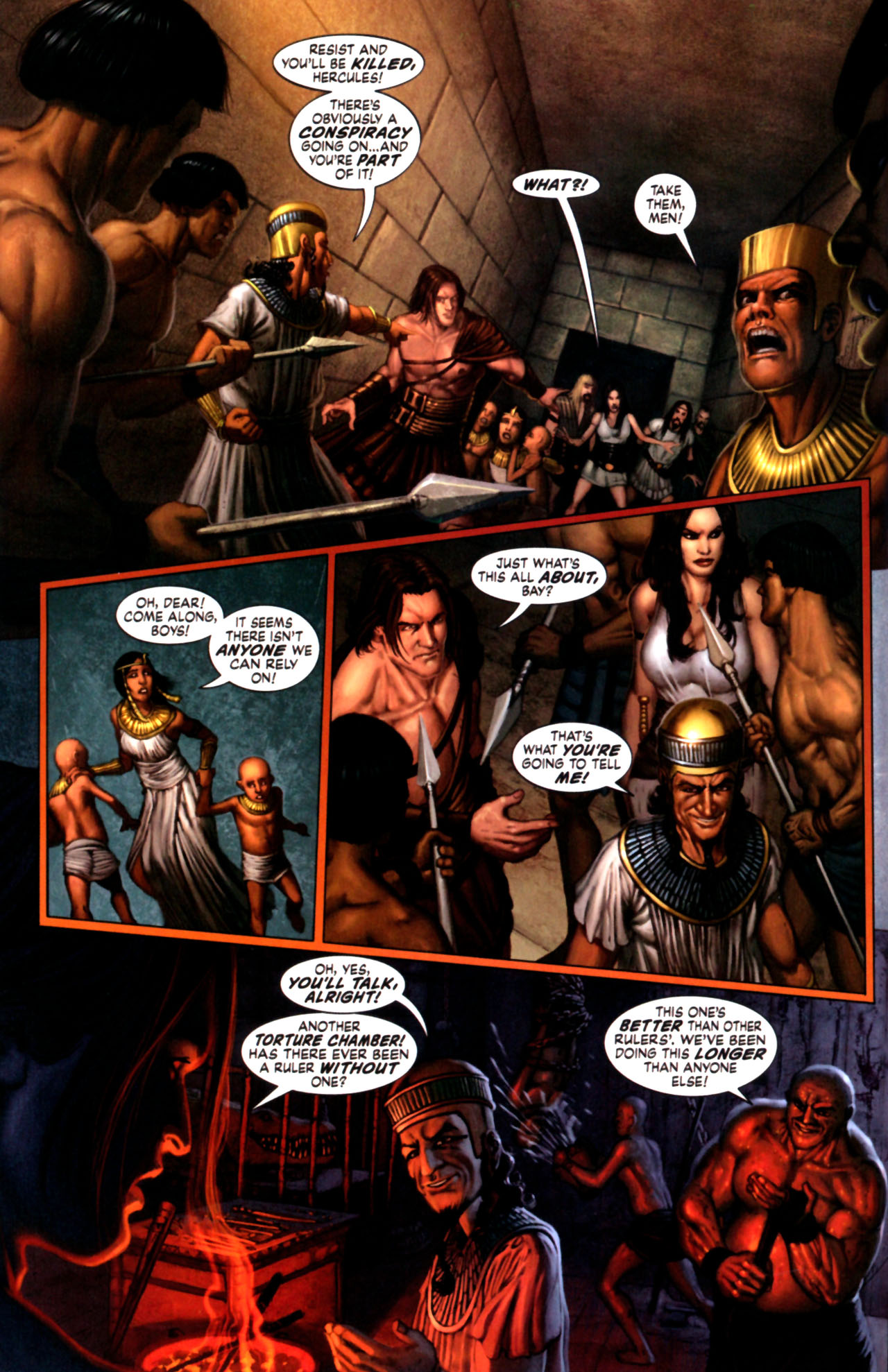 Read online Hercules: The Knives of Kush comic -  Issue #4 - 10