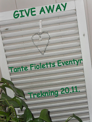 GiveAway hos Tante Fioletts Eventyr