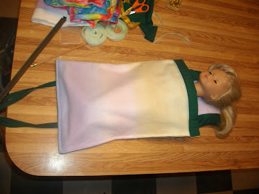 Go figure a doll sleeping bag!