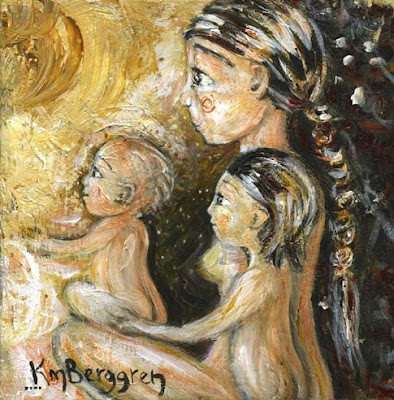Motherhood Painting: Energy