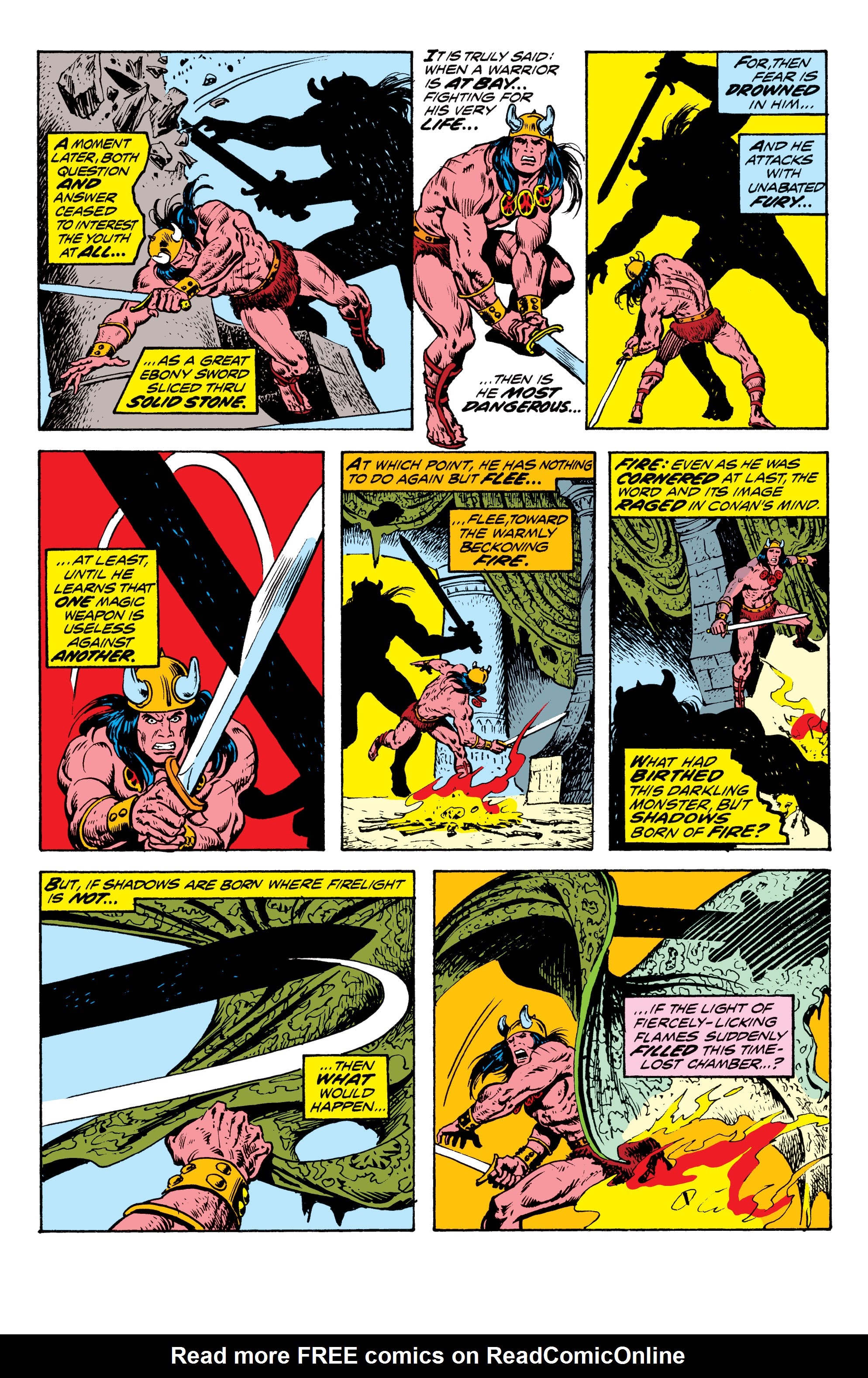 Read online Conan The Barbarian Epic Collection: The Original Marvel Years - The Curse Of The Golden Skull comic -  Issue # TPB (Part 2) - 1