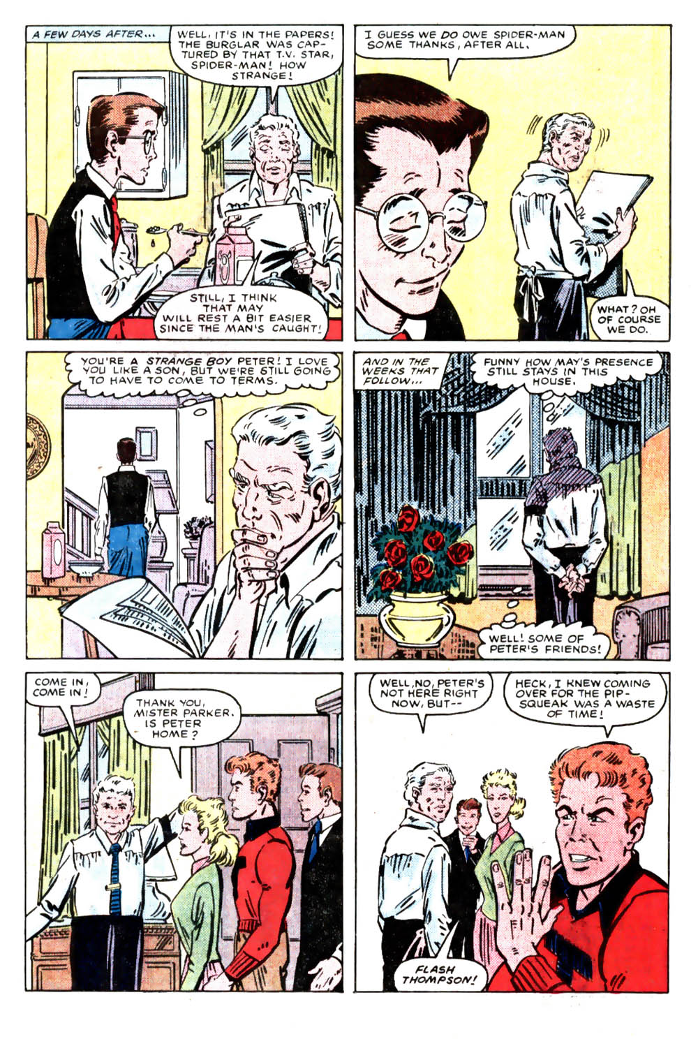 What If? (1977) issue 46 - Spiderman's uncle ben had lived - Page 8