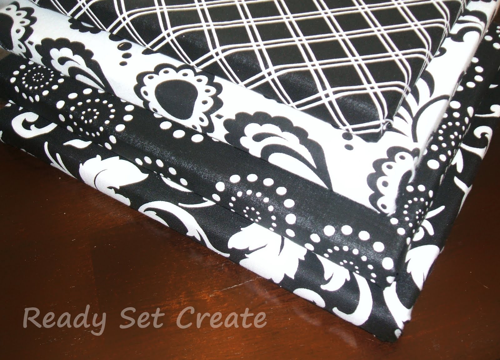 Ready, Set, Create!! Fabric Covered Canvas