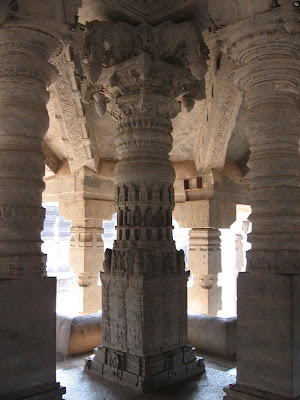 Pillars of Thousand Pillar Temple, Moodabidri