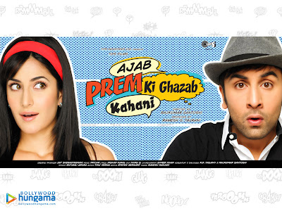 Ranbir Kapoor and Katrina Kaif in Ajab Prem Ki Ghazab Kahani