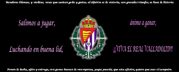 Banderas blancas y violetas