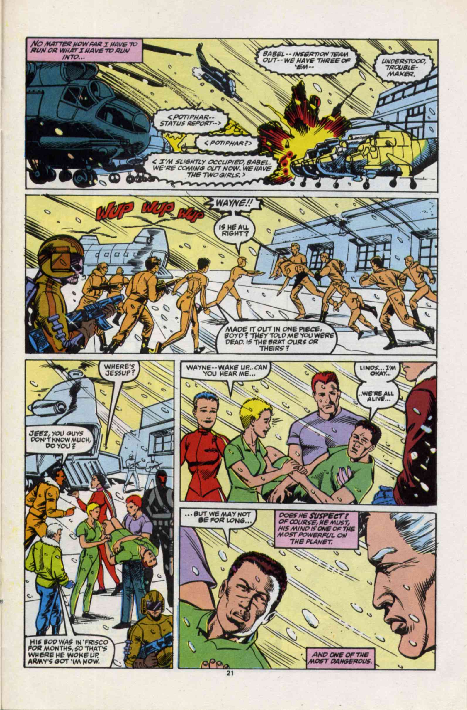 Read online Psi-Force comic -  Issue #29 - 22