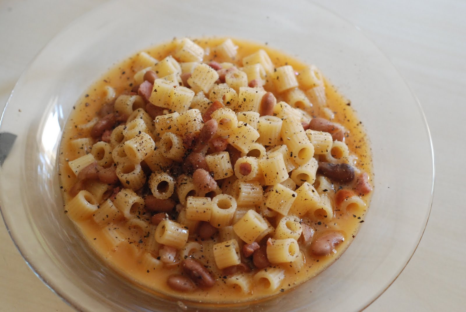 Sapore & Sapere Pasta e Fagioli (veloce, veloce)