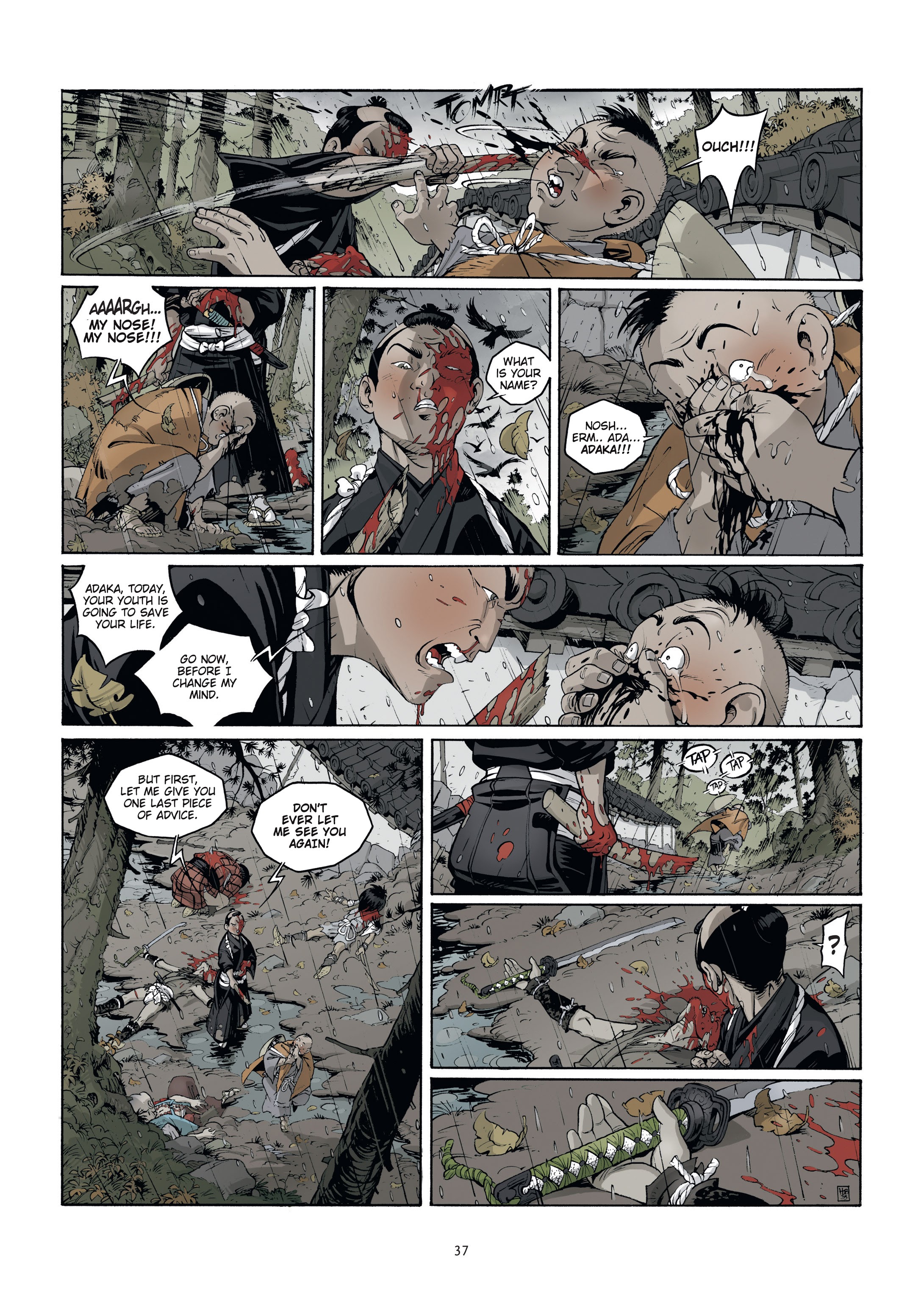 Read online Okko: The Cycle Of Emptiness comic -  Issue #1 - 37