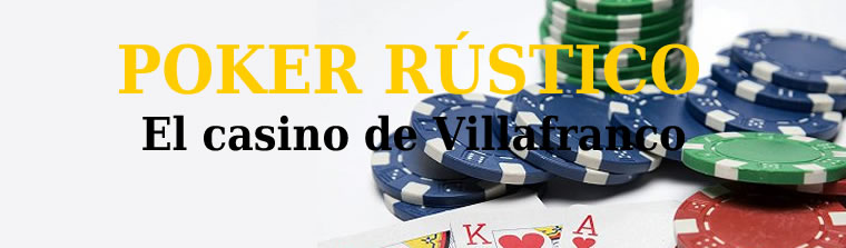 Poker Rústico