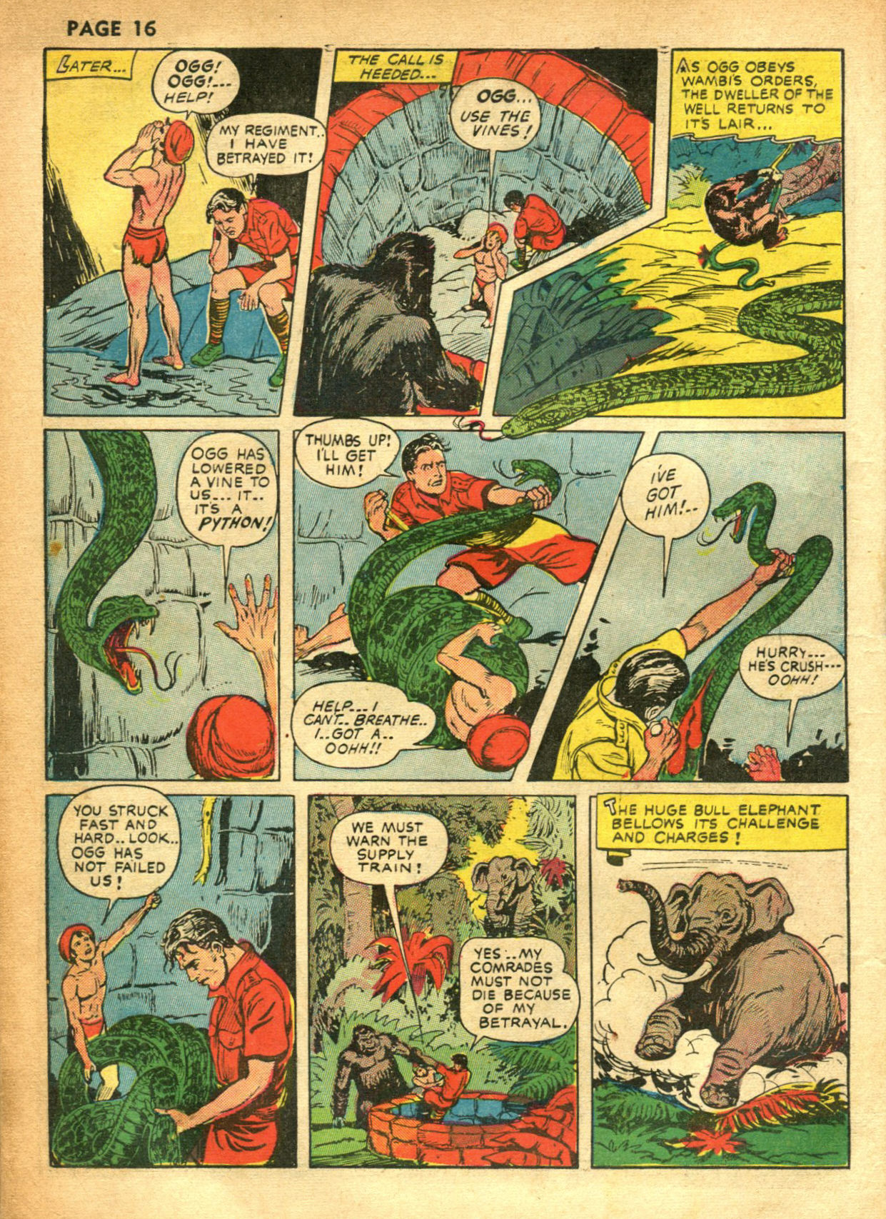 Read online Wambi Jungle Boy comic -  Issue #2 - 17