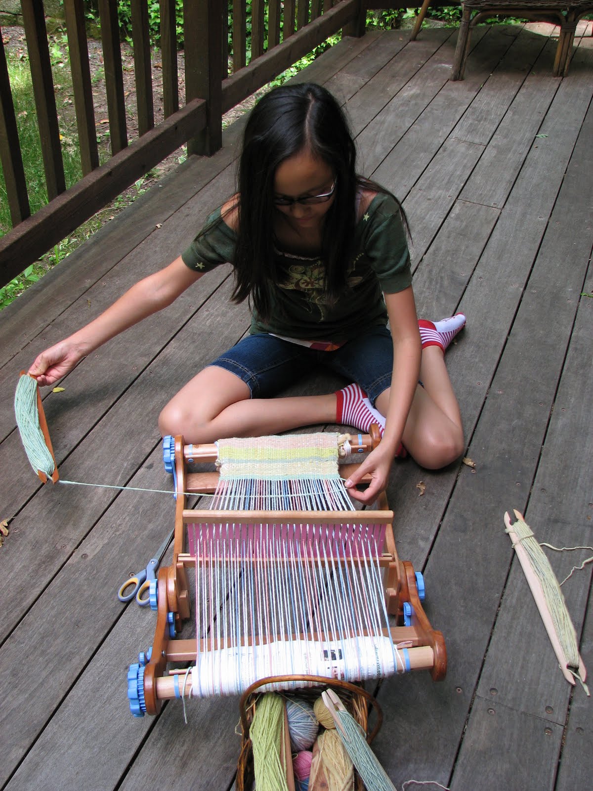 Syrendell Spinning, Dyeing, Weaving!