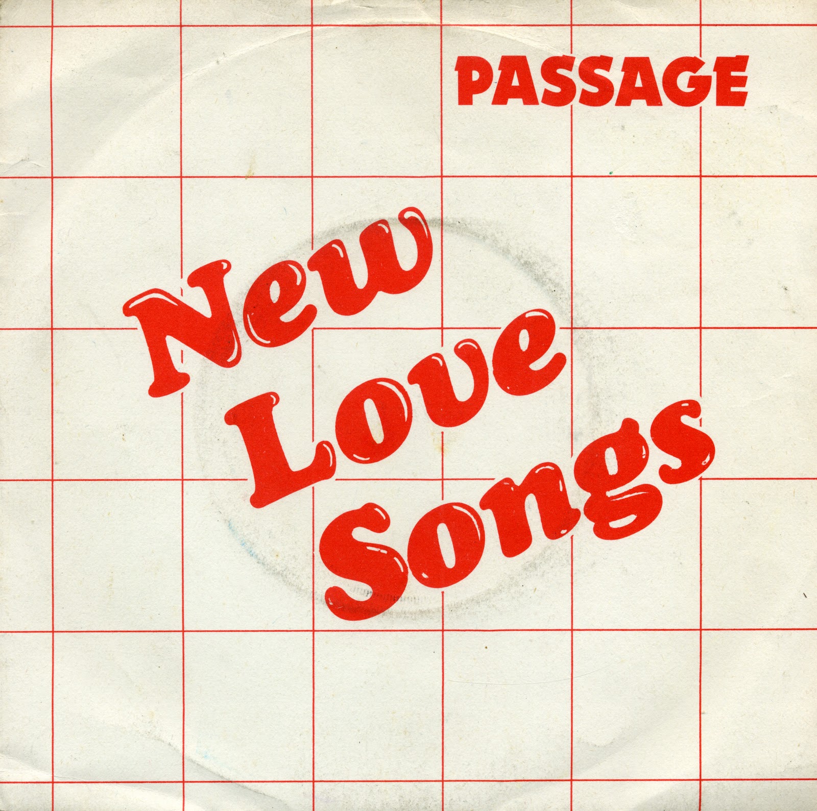 The Mangrove Delta Plan Collapsed: Passage - New Love Songs [E.P.] (1978)
