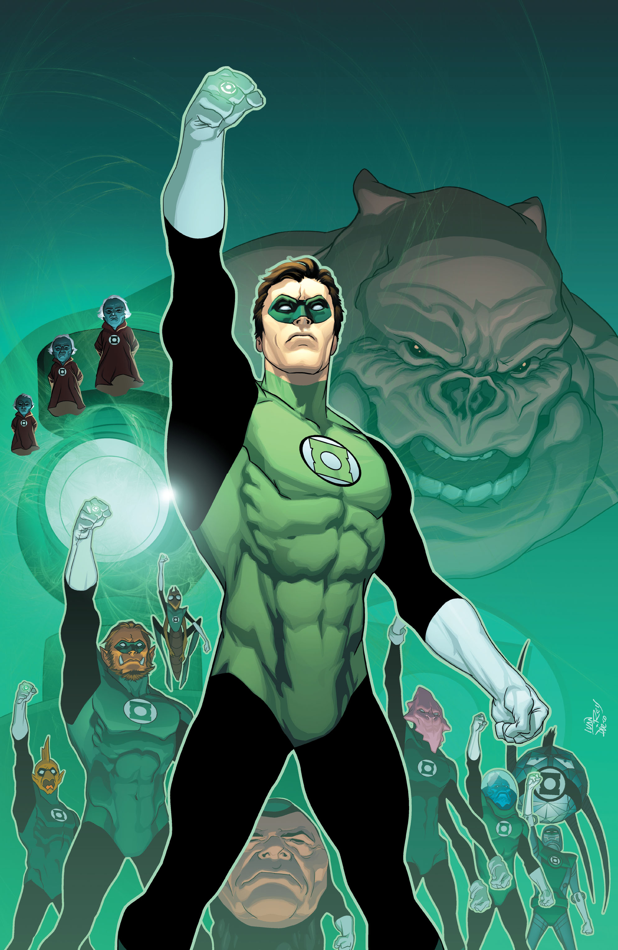 Read online Green Lantern by Geoff Johns comic -  Issue # TPB 4 (Part 2) - 18
