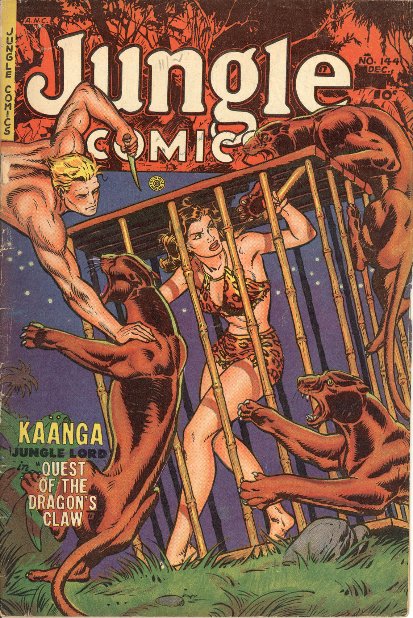 Read online Jungle Comics comic -  Issue #144 - 1