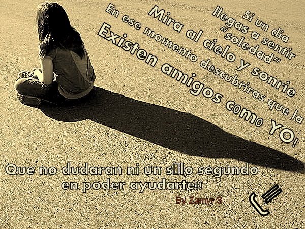 De TOd0 UN P0CO: La soledad! =S