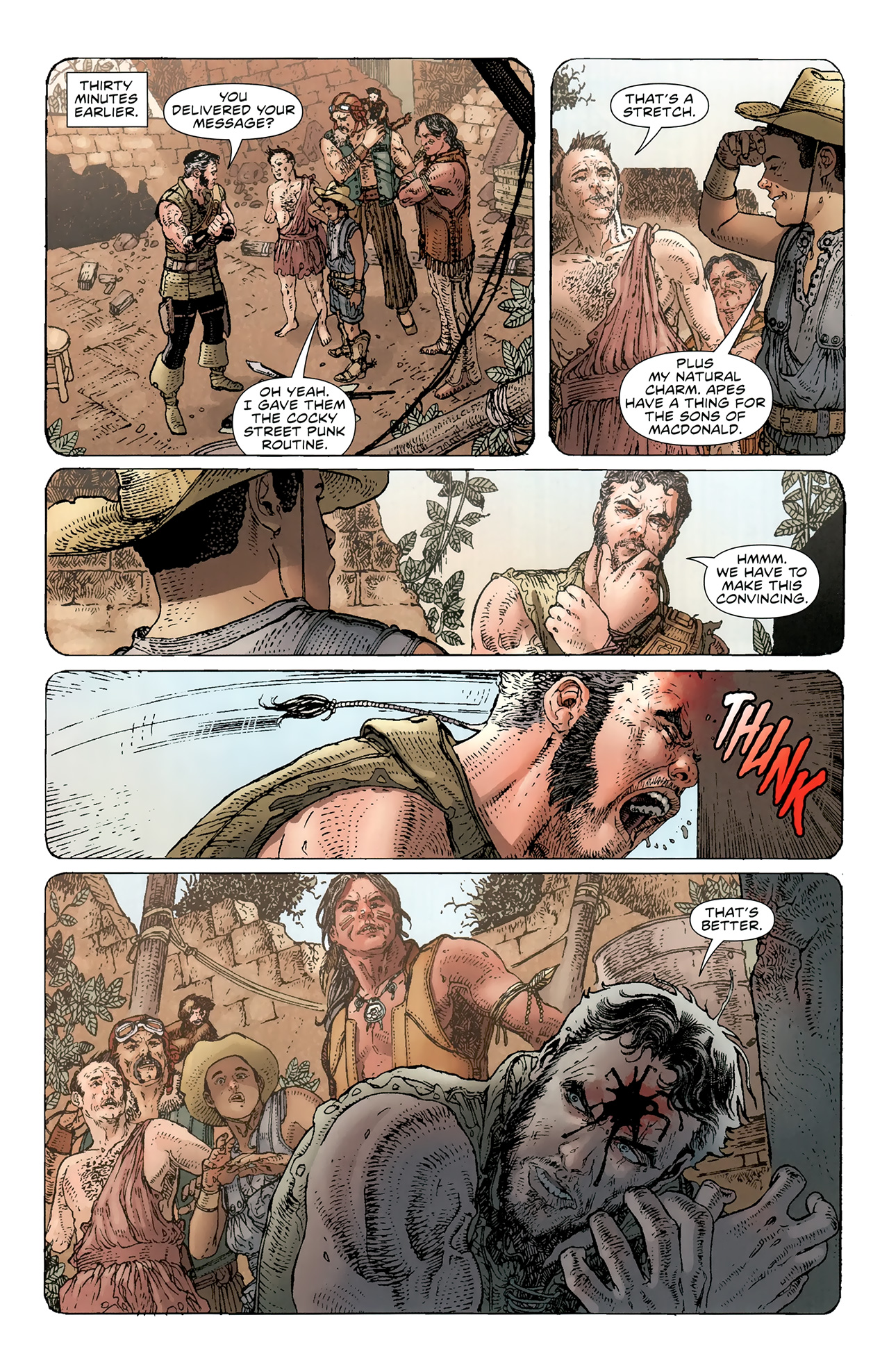 Read online Planet of the Apes (2011) comic -  Issue #4 - 20