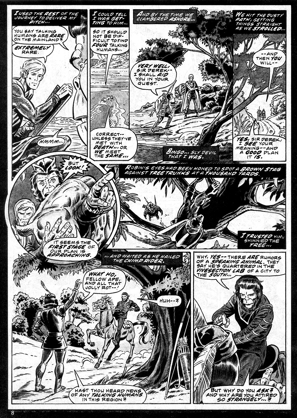 Read online Planet of the Apes comic -  Issue #21 - 8