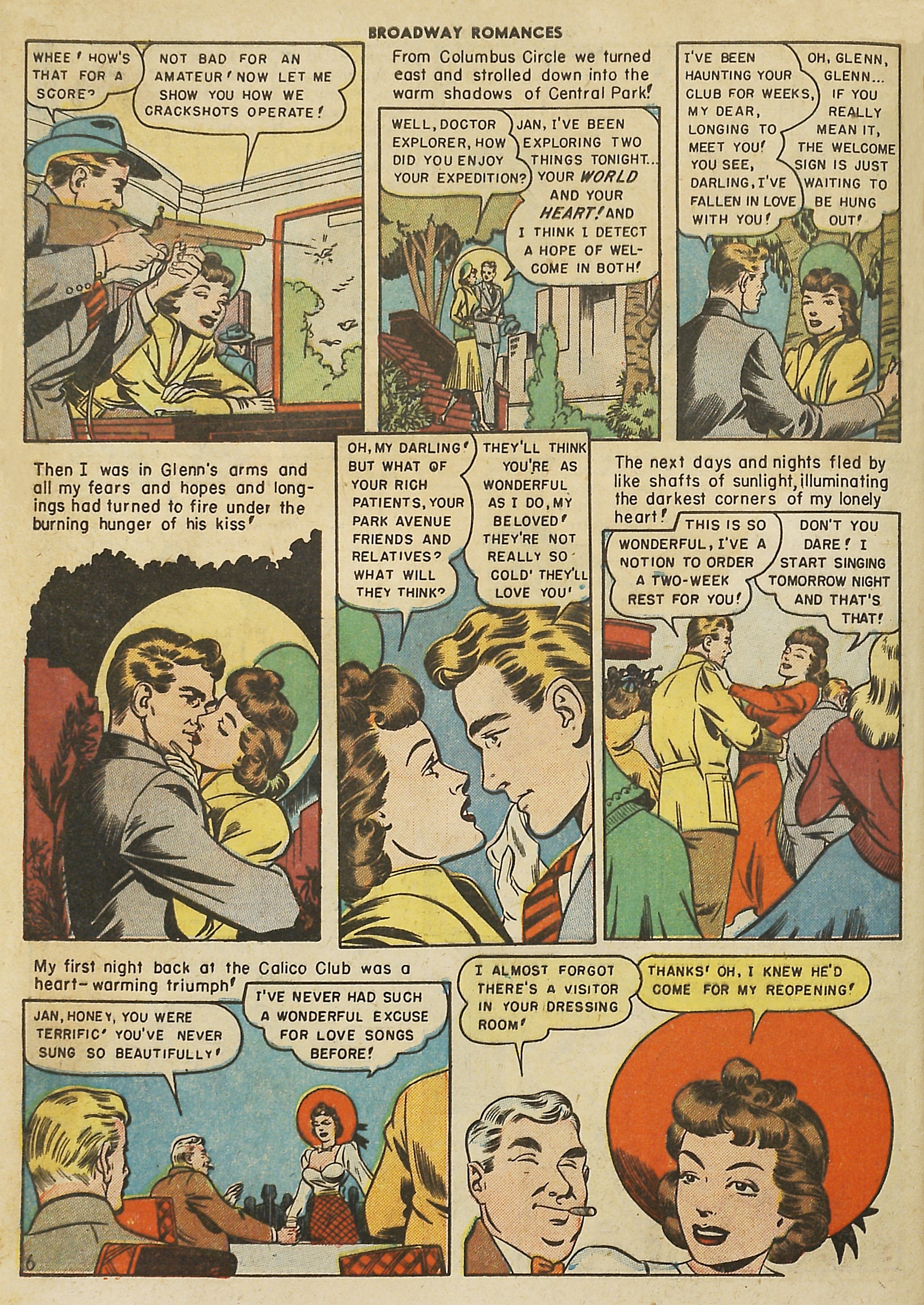 Read online Broadway Romances comic -  Issue #5 - 8