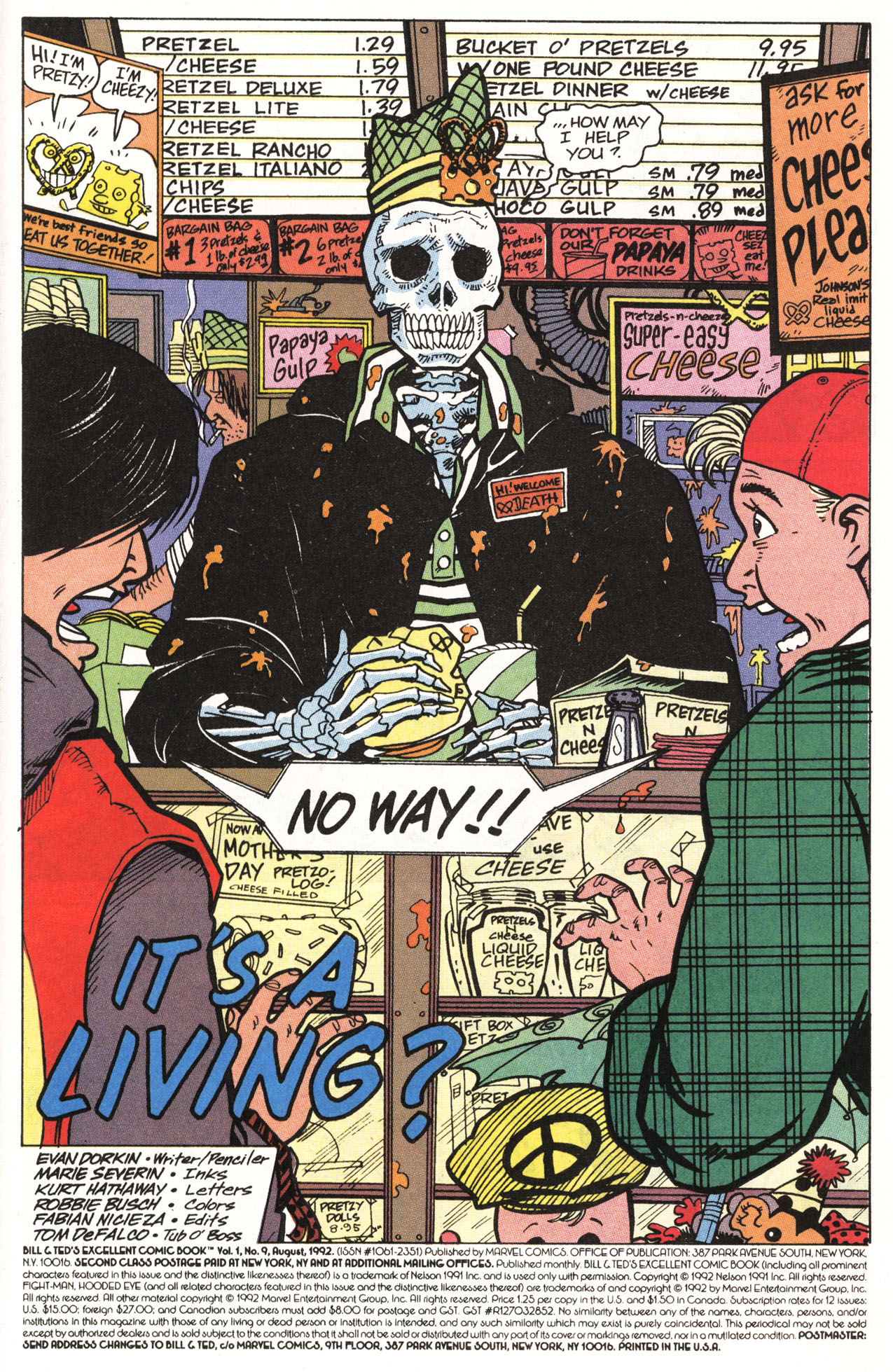 Read online Bill & Ted's Excellent Comic Book comic -  Issue #9 - 4