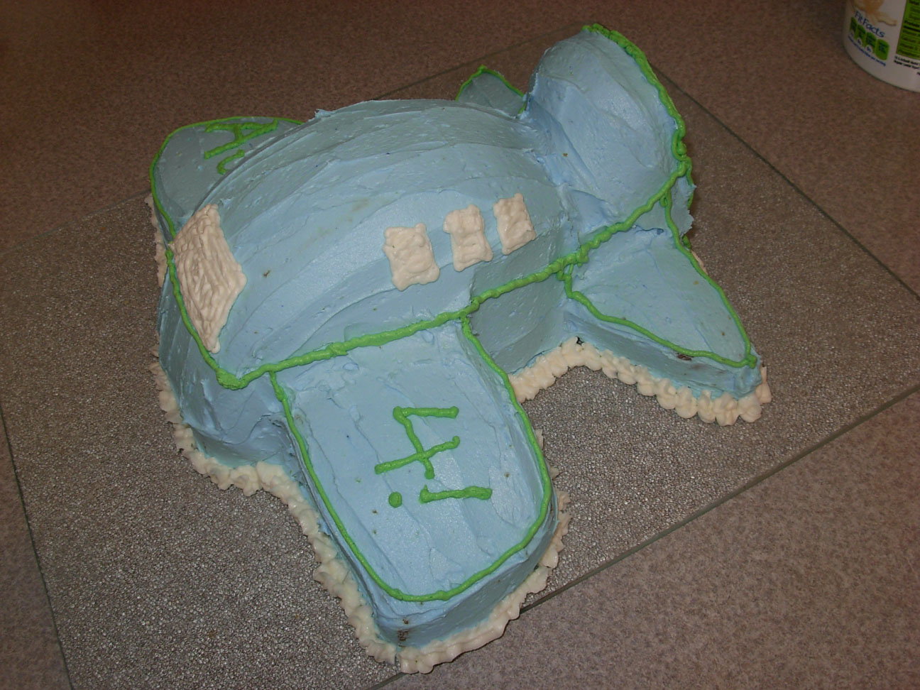 Dykstra Dash How to make an Airplane Cake