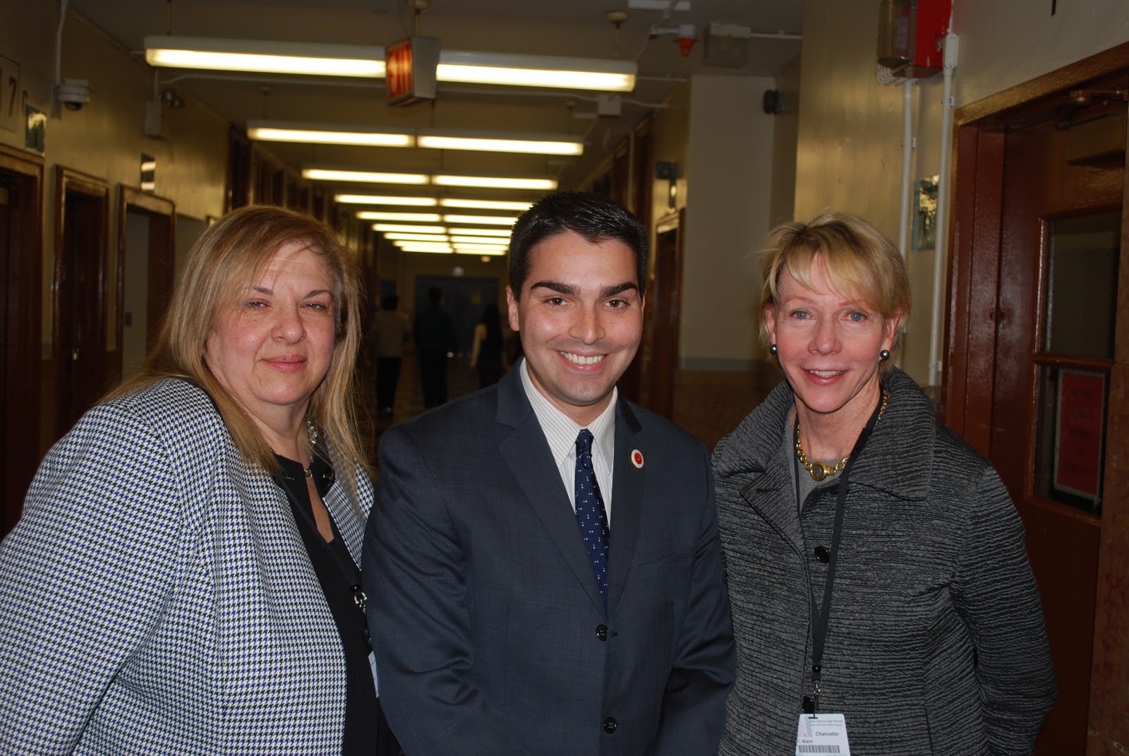 Lost in the Ozone... Schools Chief Checks Out John Adams HS by Bryan