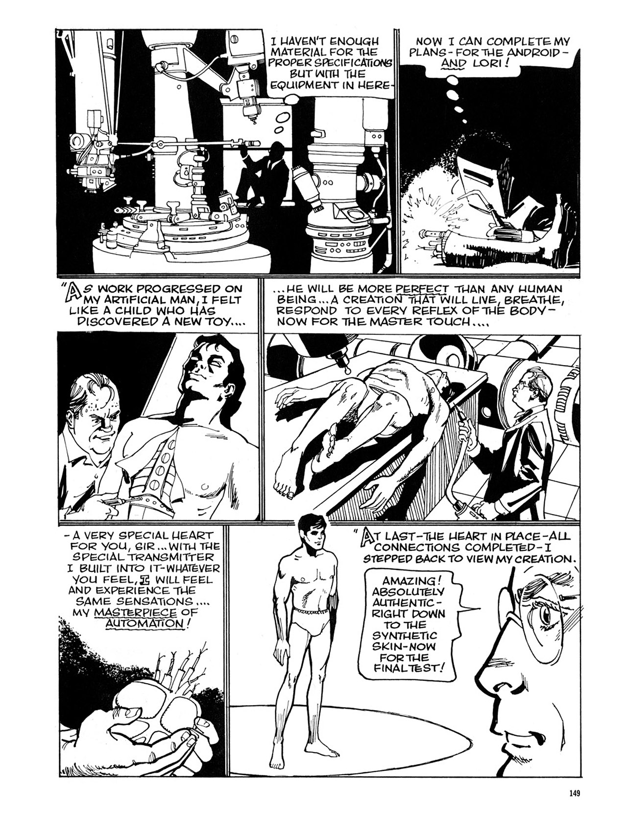 Read online Eerie Archives comic -  Issue # TPB 4 - 150