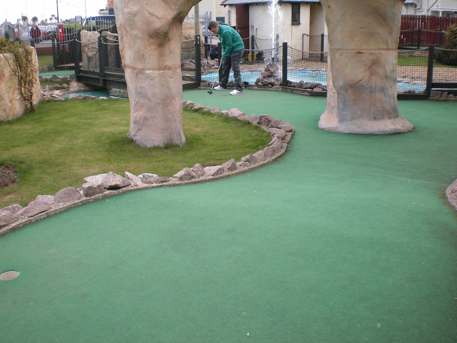 The Ham and Egger Files Minigolf course revisit Felixstowe's