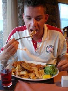 Gluten Free Fish & Chips in Colwyn Bay at the Rhos Harbour Bistro