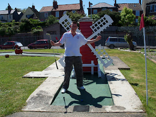 Crazy Golf at Pops Meadow Putting Green in Gorleston-on-Sea