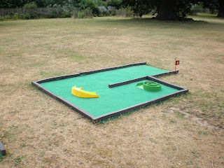 Minigolf in Christchurch Park, Ipswich