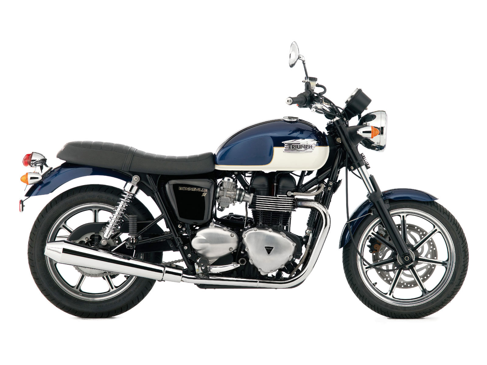 Vintage Triumph Motorcycle 41