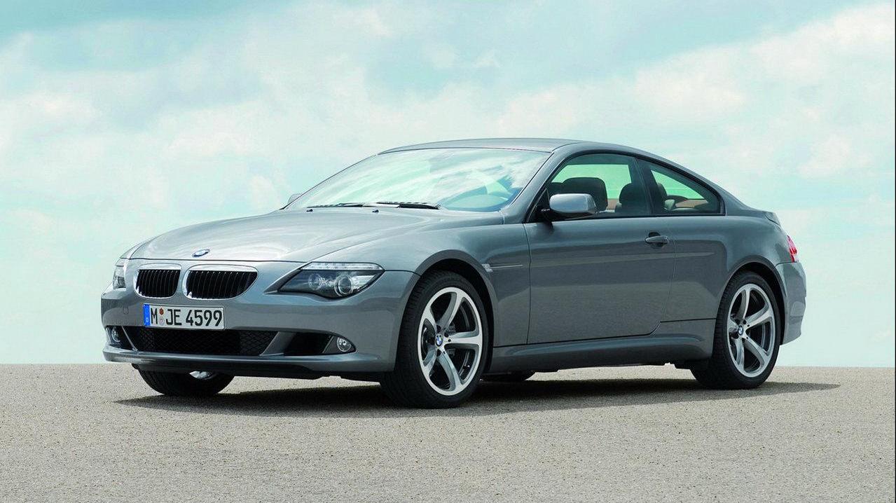 BMW Widescreen Wallpaper: BMW 6 Series Blue Grey Wallpaper 4