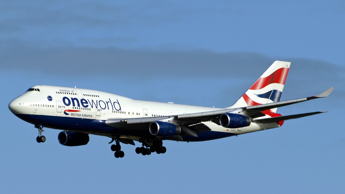 Boeing 747400 British Airways, One World