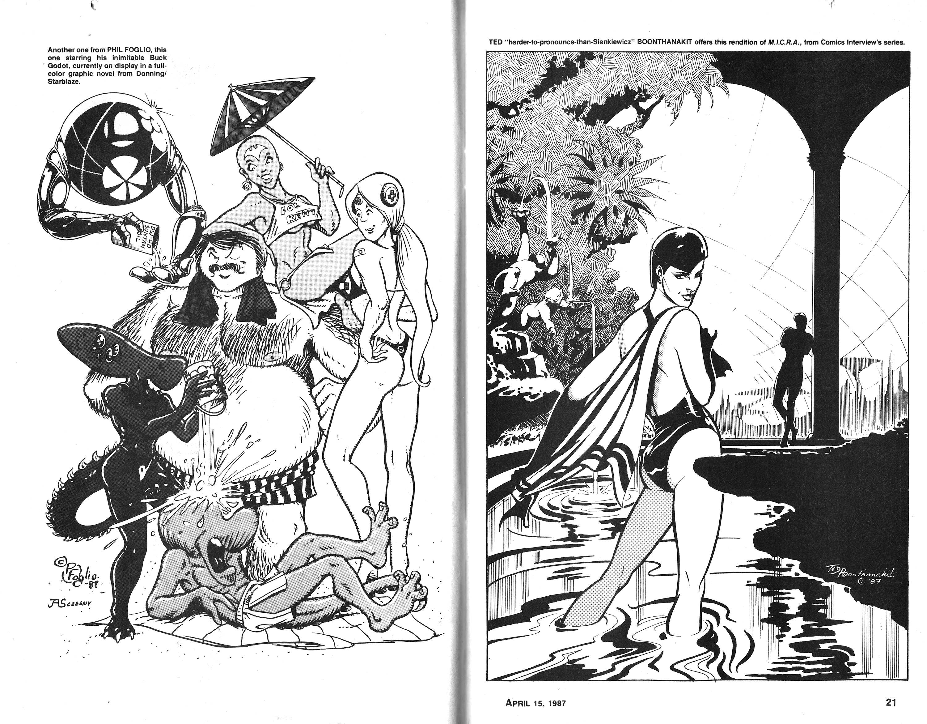 Read online Amazing Heroes comic -  Issue #115 - 11