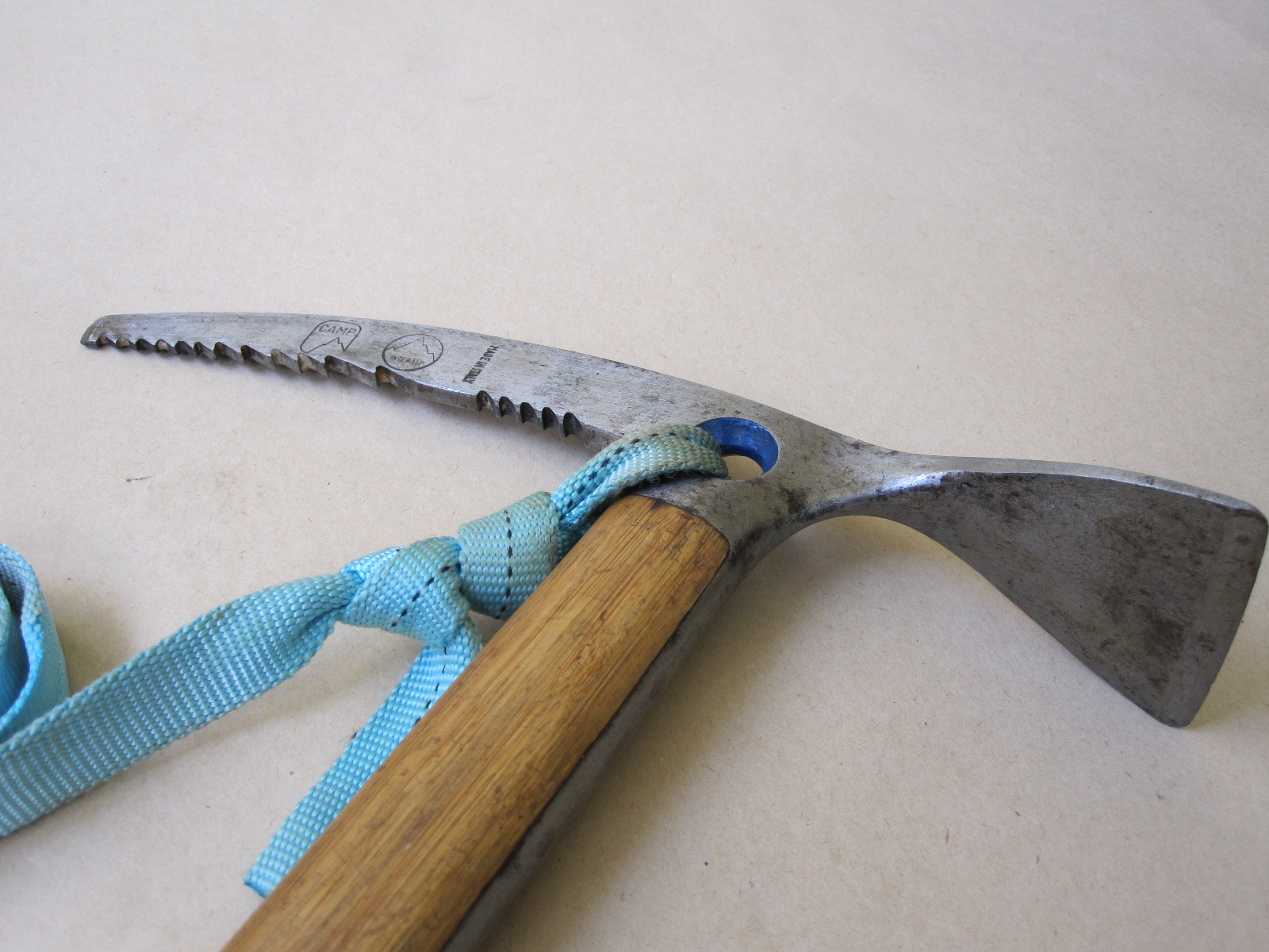 Barold's Tools Chouinard Frost Ice axe and Chouinard Alpine Hammer