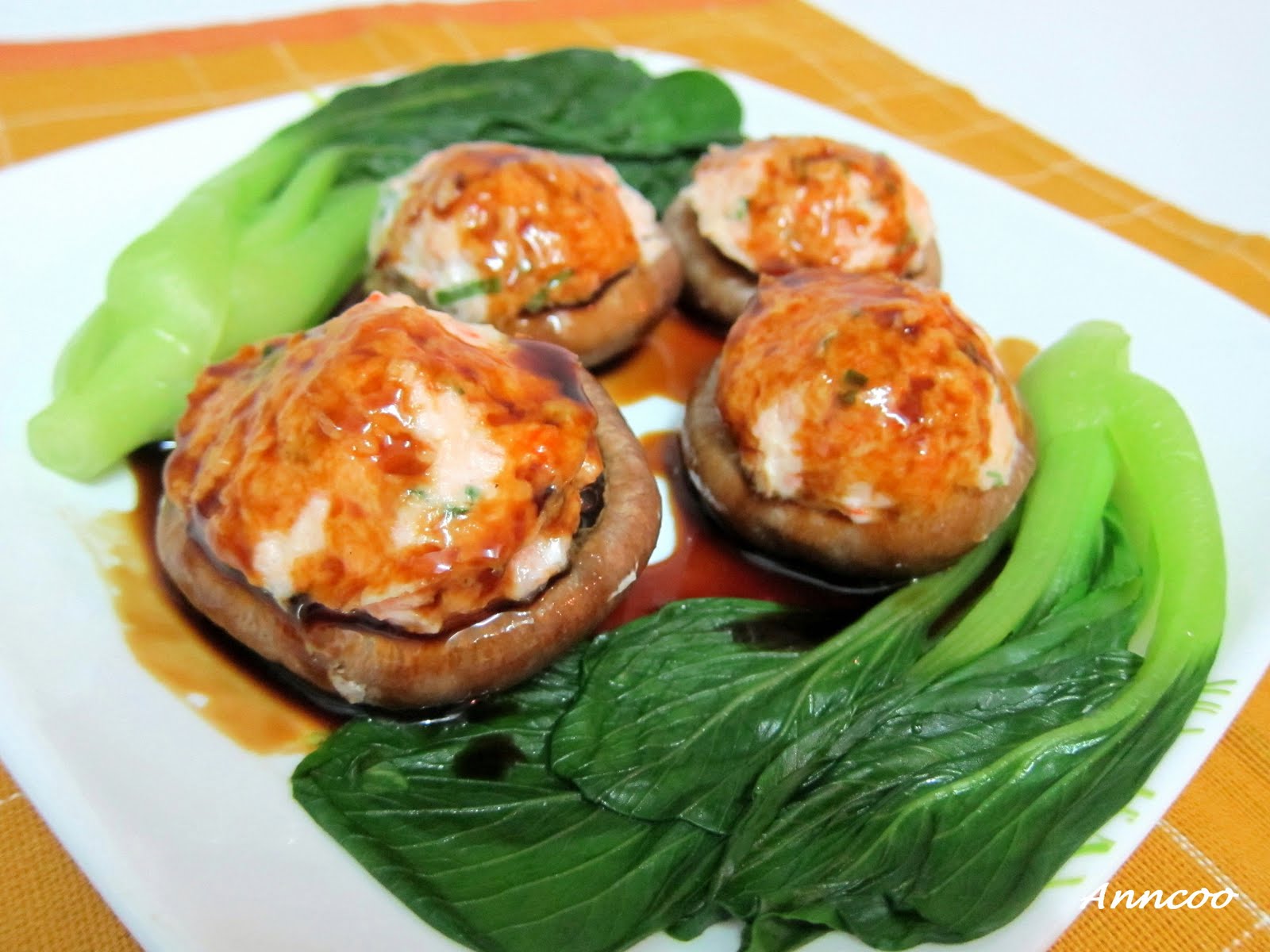 Stuffed Mushrooms with Oyster Sauce - Anncoo Journal