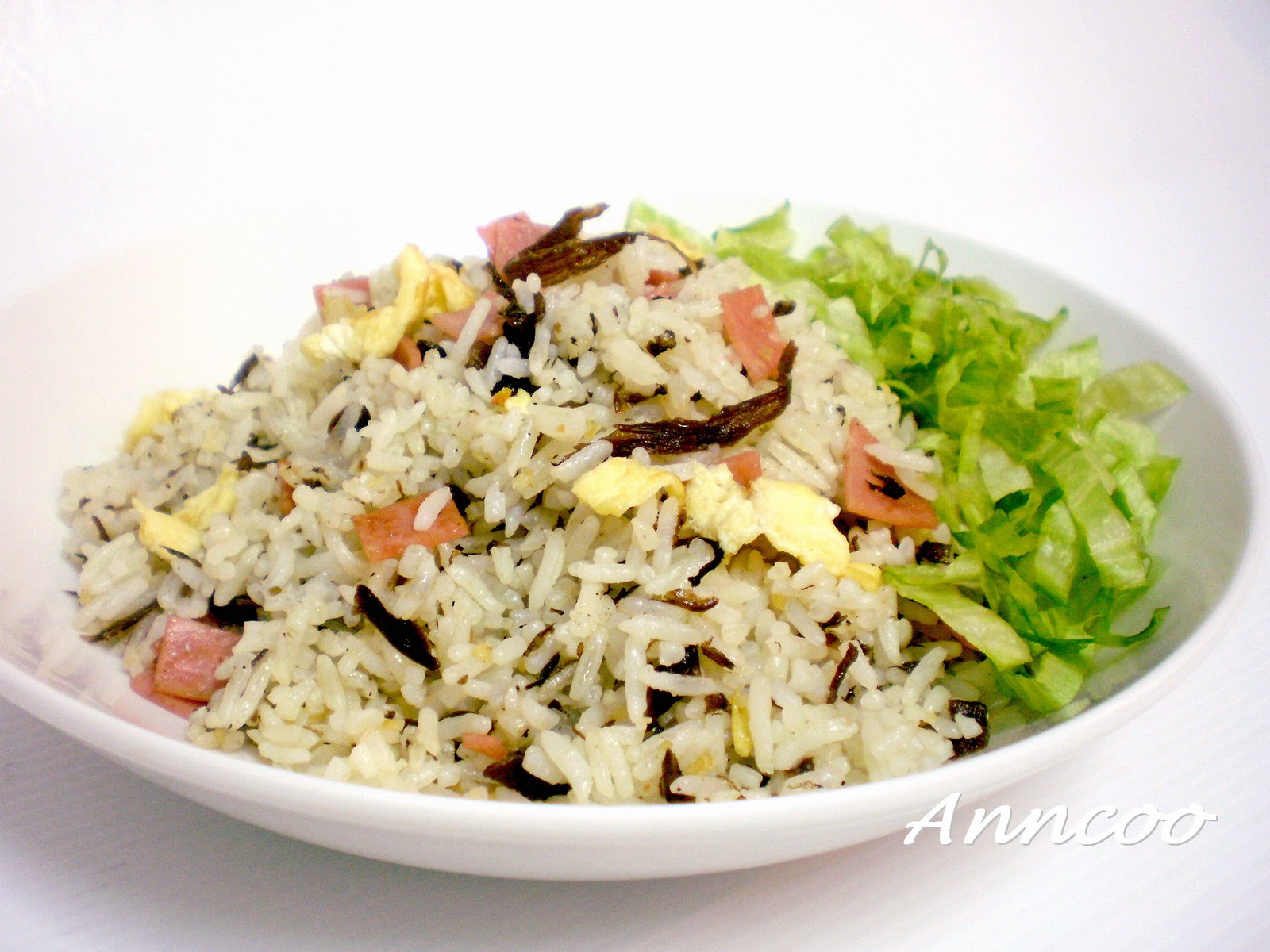 Fried Rice with Olive Vegetables 橄榄菜炒饭 Anncoo Journal