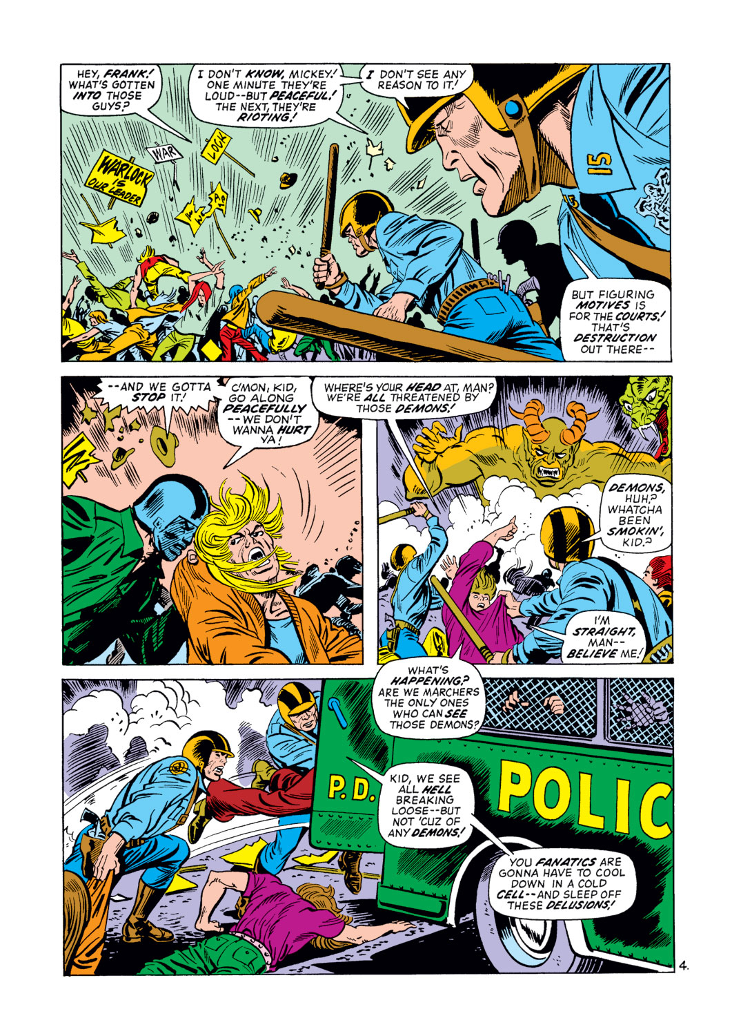Read online Warlock (1972) comic -  Issue #8 - 5