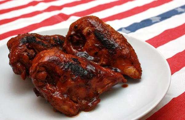 Beer Basted BBQ Chicken