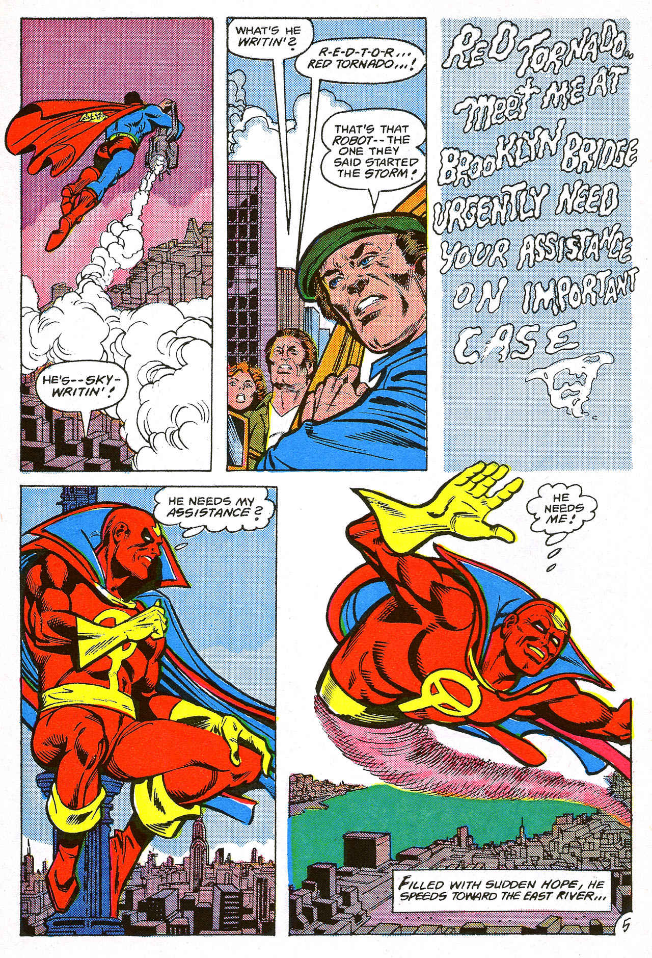 Read online Red Tornado (1985) comic -  Issue #2 - 9