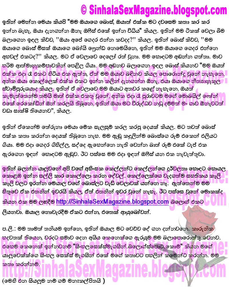 Sinhala Sex Stories 99