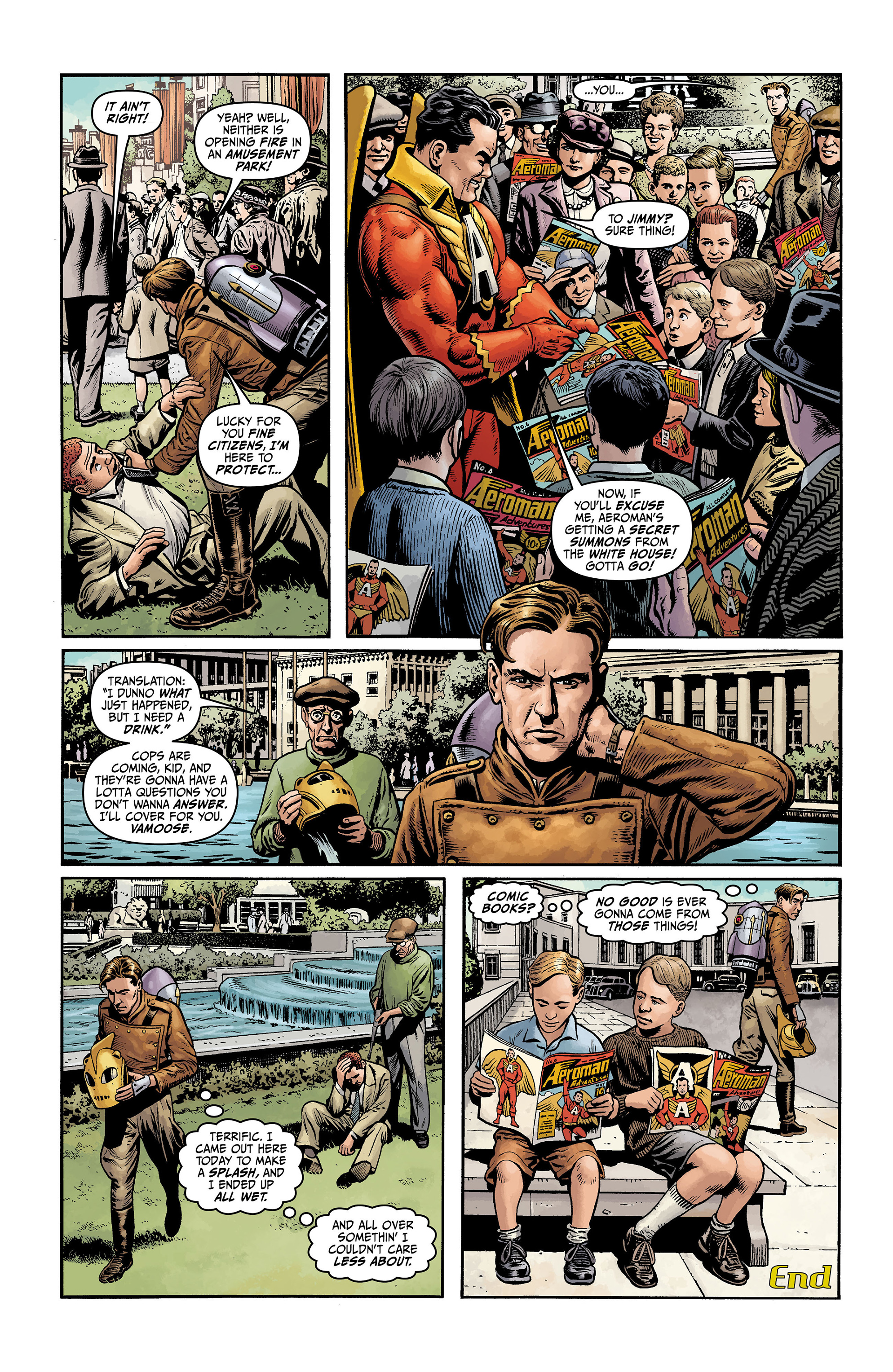 Read online Rocketeer Adventures (2011) comic -  Issue #2 - 12