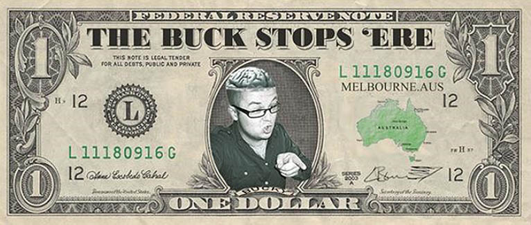 Luke Buckmaster's blog: The Buck Stops 'ere