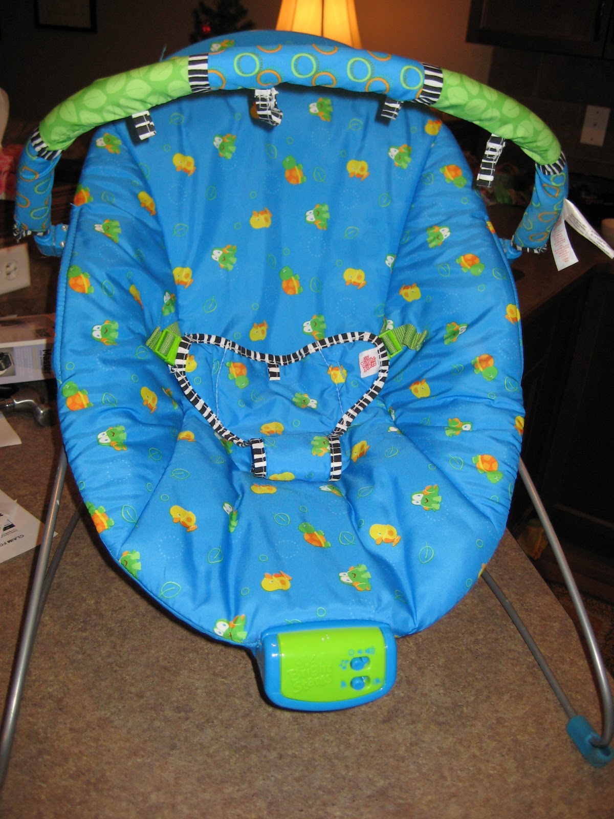 Laura Thoughts Bouncy Chair ReCover 1 of 3