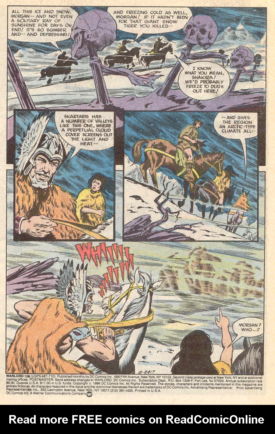 Read online Warlord (1976) comic -  Issue #108 - 2