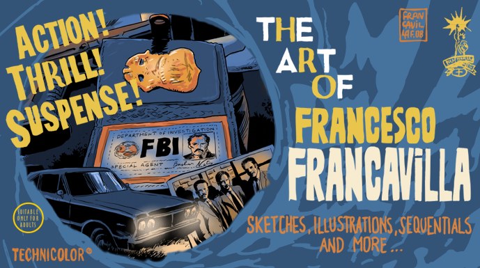 Francesco Francavilla's      Sketch Blog