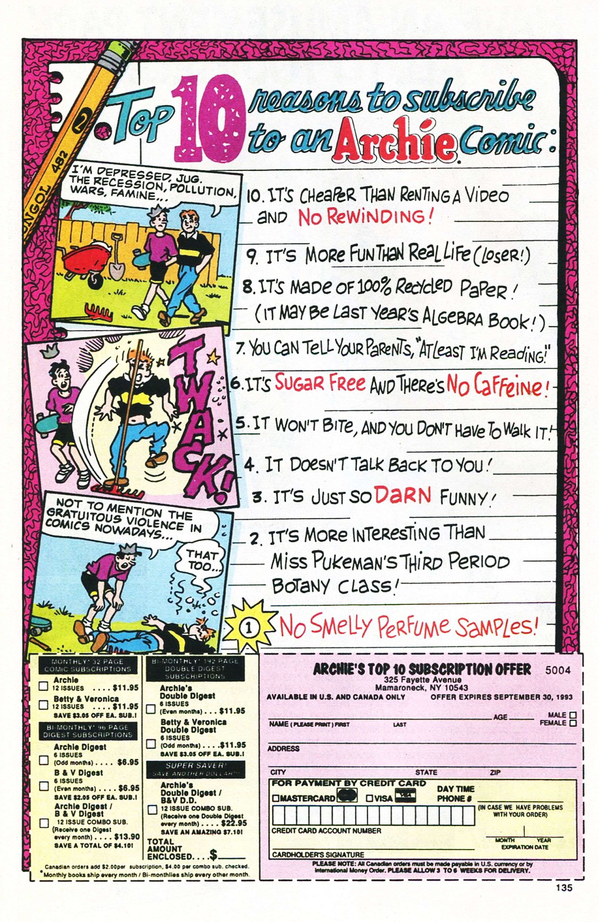 Read online Archie (1960) comic -  Issue #414 - 10